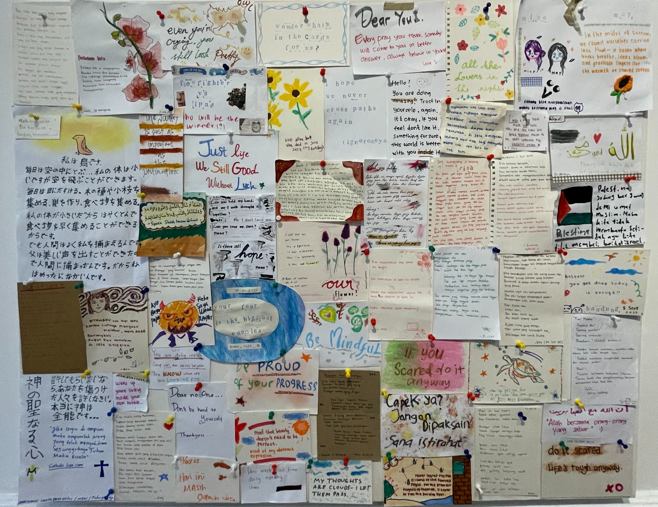 Pin-Board HOWL sebagai Cerminan Jiwa
